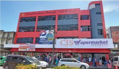  ?? Photo: Nicolette Chambers ?? The newly-opened CJS Supermarke­t in Lautoka on December 1, 2022.