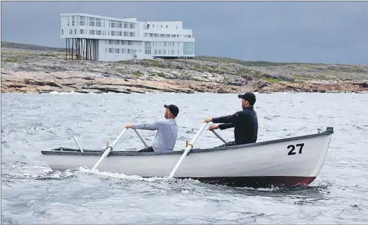  ?? JANICE THOMSON/GREAT FOGO ISLAND PUNT RACE ??