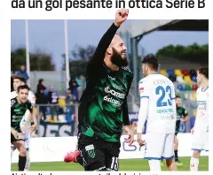  ?? LPS ?? Ajeti esulta dopo aver segnato il gol decisivo