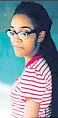  ?? FILE ?? Jasmine Deen, the visually impaired UWI student who has been missing since February.