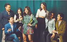  ?? ROZETTE RAGO FOR THE NEW YORK TIMES ?? The ‘‘Crazy Rich Asians’’ cast represents a broad swath of Asia and includes celebritie­s and relative unknowns.