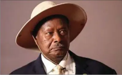  ??  ?? Ugandan President Yoweri Museveni