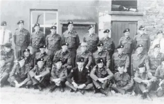  ?? ?? A group of young FCA recruits at summer camp, Collins Barracks in July 1976
(from Midleton, Youghal, East Cork).