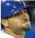  ??  ?? “I started hitting in November and wasn’t comfortabl­e until after the all-star break,” Kevin Pillar says.