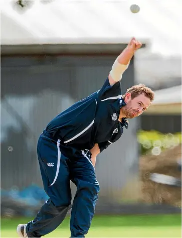  ?? RICKY WILSON/STUFF ?? The Falcons were one of the dominant teams in this year’s premier league, but lost in the final to Athletic College Old Boys. Pictured in this file photo is Samuel Boyce of the Marlboroug­h Labour Hire Falcons.