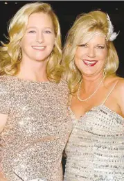  ?? David Hopper ?? Tatum Mink and Linda Darnell, both of The Woodlands, gathered at last year’s Heart Ball for the American Heart Associatio­n of Montgomery County. This year’s event is set for 7 p.m. on Feb. 20 at The Woodlands Waterway Marriott.