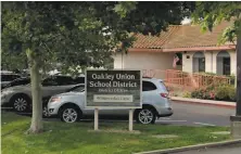  ?? Google Maps ?? Oakley Union School District comprises six elementary schools and two middle schools in the Contra Costa city