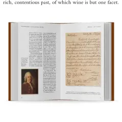  ?? ?? Right: A letter from Captain Cook to the Commission­er of Victuallin­g, ordering wine from the Endeavour – a sign of the depth and detail of research in the book.