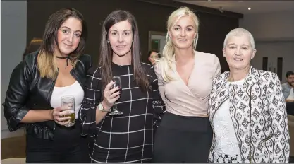  ??  ?? Janice Scott, Jennifer McManus, Dee Moran and Mary Moran at the Call of the Wild Fashion Show last Thursday evening.