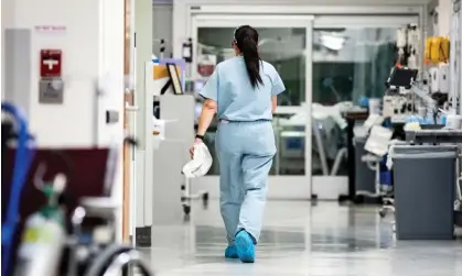  ?? Photograph: Étienne Laurent/EPA ?? The Minnesota Nurses Associatio­n said that unless benefits are substantia­lly improved, the continued loss of nurses will leave hospitals vulnerable.