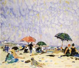  ??  ?? Alice Schille (1869-1955), Midsummer Day, ca. 1916. Watercolor, 11½ x 135/8 in. Columbus Museum of Art, Ohio: Gift of Ferdinand Howald.