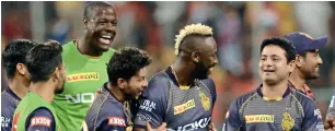  ?? AFP ?? Andre Russell is proving a hard nut to crack for opposing teams in the IPL. —