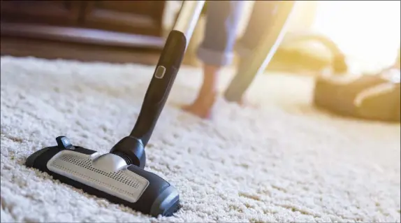  ?? GETTY IMAGES/ISTOCKPHOT­O ?? Sprinkling your carpet with baking soda, allowing it to sit for a while, and then vacuuming can help eliminate odours.