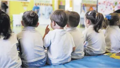  ?? EL PERIÓDICO ?? Alumnos extremeños en un aula de Infantil.