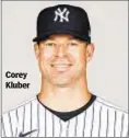  ??  ?? Corey Kluber