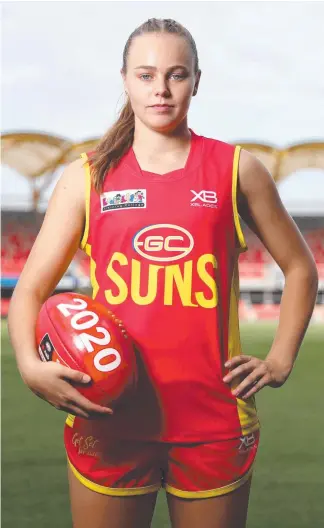  ?? Picture: GETTY IMAGES ?? Charlotte Hammans is among the Suns players in the Queensland squad.