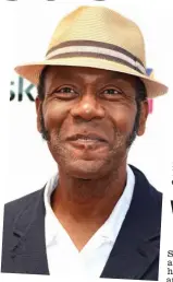  ??  ?? Slimline look: Lenny Henry