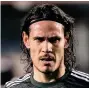  ??  ?? HEAD MASTER Cavani is giving lessons in No.9 role