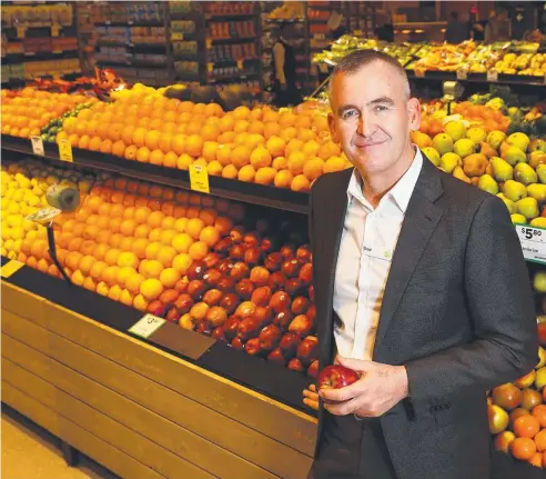  ??  ?? FRESH PLAN: Woolworths boss Brad Banducci says there is growth in value retailing and the struggling Big W could carve out its niche.