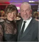  ?? Patricia Sheridan/Post-Gazette ?? Ball co-chairs Diana Misetic and Chuck Snyder at Pittsburgh Ballet Theatre's Pointe in Time ball on Saturday at the Westin Convention Center in Downtown.