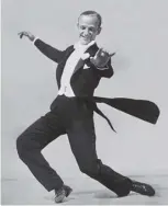  ??  ?? 2 On this day in 1933 song and dance man Fred Astaire was introduced to cinema audiences