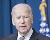  ?? Mandel Ngan AFP/Getty Images ?? FORMER Vice President Joe Biden has long been criticized for his role in Anita Hill’s 1991 hearing.