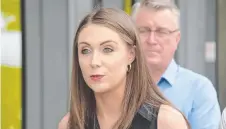  ?? ?? Minister for the Environmen­t Meaghan Scanlon in Townsville.