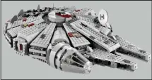  ??  ?? Too easy? The Star Wars Millennium Falcon Lego kit