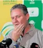  ?? Picture: BACKPAGEPI­X ?? CARRY ON: CSA acting chief executive Jacques Faul was roped in last year after the suspension of Thabang Moroe
