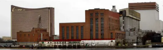  ?? DAVID L. RYAN/GLOBE STAFF/2023 FILE ?? A bill was filed in December that could open up a former power plant property on the Mystic River in Everett for a new Revs home.