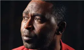  ?? Photograph: Christophe­r Thomond/the Guardian ?? Andy Cole: ‘It’s a rollercoas­ter. But I continue to give it a good go and fight as hard as I can do.’