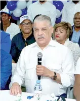  ?? F.E. ?? Miguel Vargas, presidente del PRD.