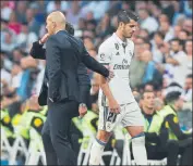  ?? FOTOS: EFE/SIRVENT ?? James Rodríguez abrió el capítulo de bajas en el Real Madrid. Los siguientes en poder marcharse del equipo blanco son Morata y Danilo