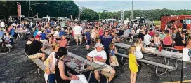  ?? CONTRIBUTE­D ?? Monroe’s Food Truck Fair is set for 5-9 p.m. Thursday in Community Park, 500 S. Main St. Eighteen food trucks are registered and Cassette Junkies, a live band, will play.