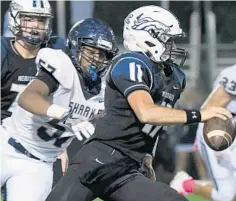  ?? JIM RASSOL/STAFF FILE PHOTO ?? Ryan Rizk will be leading his American Heritage-Delray teammates against Glades Central tonight.