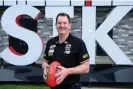  ?? Photograph: Quinn Rooney/Getty Images ?? Ross Lyon after being announced as the new coach of St Kilda.