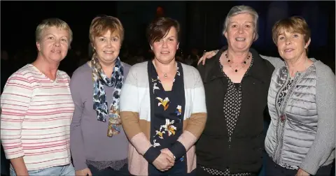  ??  ?? Five sisters, Mag Murphy, Liz Butler, Linda Breen, Etta Cowman and Ann Lacey.