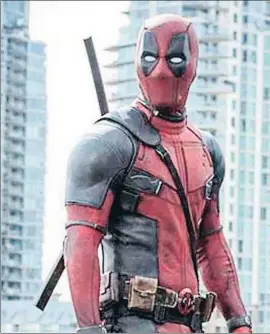  ?? EFE ?? Deadpool, una de las películas más pirateadas en los últimos años