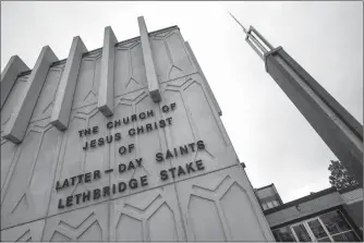  ?? Herald photo by Ian Martens ?? Many of the 65,000 missionari­es with the Church of Jesus Christ of Latter-day Saints are in the process of returning to their home nations in the face of the COVID-19 pandemic. @IMartensHe­rald