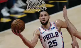  ?? Photograph: John Bazemore/AP ?? Ben Simmons pulled out of the Australian basketball team’s Tokyo campaign to spend his NBA off-season working on his skills