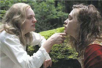  ?? Neon ?? Elisabeth Moss (left) and Odessa Young star in “Shirley,” about the turbulent last years of writer Shirley Jackson.