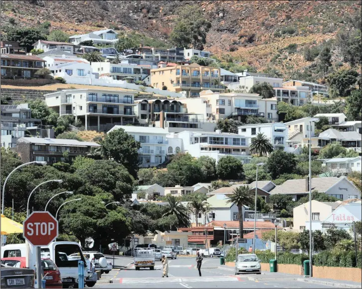  ?? Beach Road, Gordon’s Bay.
PICTURES: TRACEY ADAMS/ ANA ??