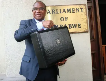  ??  ?? Finance minister Mthuli Ncube is set to present the Mid-Term Budget Review this month.