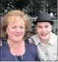  ??  ?? REMAINING POSITIVE: Matthew Legemaate, who needs a heart and doublelung transplant, with his mother, Janet.