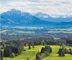  ?? FOTO: DPA ?? Das Allgäu wird bei Touristen immer beliebter.