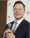  ??  ?? mila tonnellate L’aumento di produzione annua di litio stimata Visionario Elon Musk, 46 anni, co-fondatore e ceo di Tesla, oltre che di Spacex
