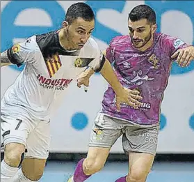  ?? FOTO: LNFS ?? El Palma Futsal solventó sin problemas su vista a Santa Coloma