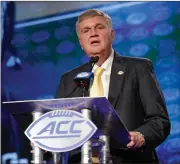  ?? Chuck Burton / The Associated Press ?? Georgia Tech head coach Paul Johnson is without his star quarterbac­k from last season Justin Thomas.