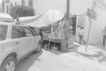  ?? /CÉSAR MARTÍNEZ ?? Así luce
la calle 5 de Mayo, de esta ciudad