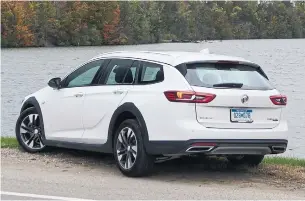  ?? JIM KENZIE ?? The 2019 Buick Regal Tour X is writer Jim Kenzie’s choice for Car of the Year.